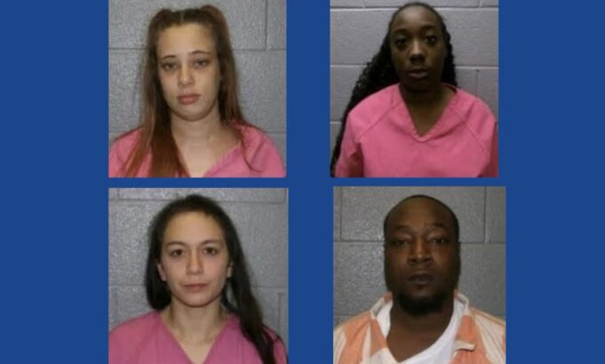 Four people arrested following drug bust in North Carolina