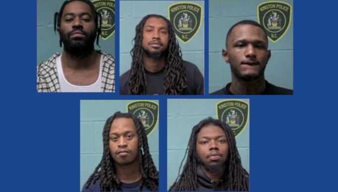 Five people arrested following drug bust in North Carolina
