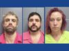 Three people arrested after stolen property investigation leads to drug bust in Georgia