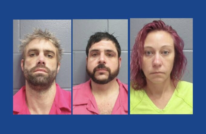 Three people arrested after stolen property investigation leads to drug bust in Georgia
