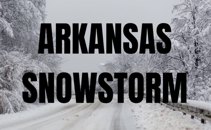 The possibility of measurable snowfall in Arkansas in February