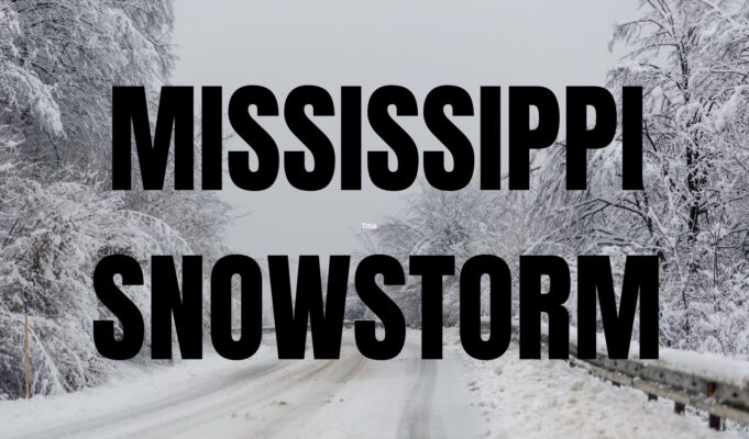 Multiple inches of snow and ice possible in Mississippi this weekend