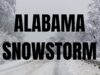 Multiple inches of snow and ice possible in Alabama this weekend