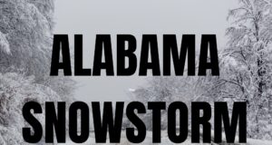 The possibility of measurable snowfall in Alabama in February