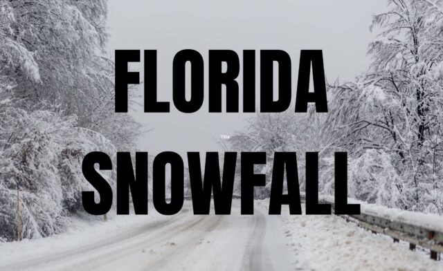 The possibility of measurable snowfall in Florida in February