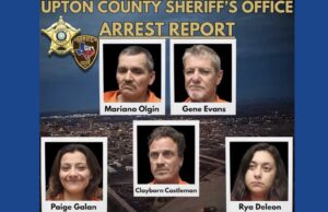 Five people arrested following drug bust in Texas
