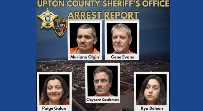 Five people arrested following drug bust in Texas