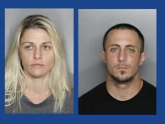 Two people arrested after drugs found near children in Florida