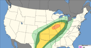 Severe thunderstorms, tornadoes possible across Arkansas this week