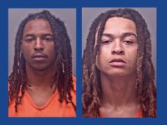 Two people arrested after police chase ends in crash in Alabama