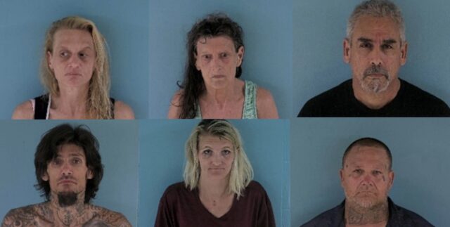Six people arrested after police bust drug house in Florida