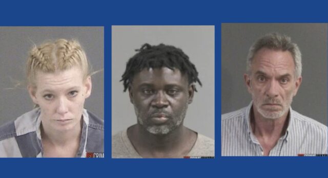 Three people arrested after police bust drug deal in South Carolina