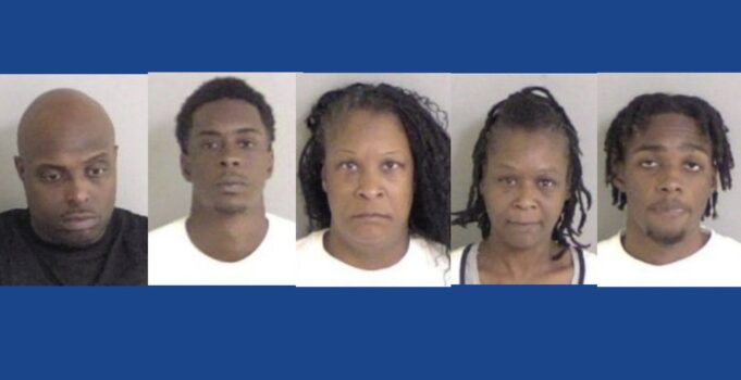 Five people arrested following drug bust in Louisiana