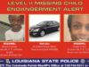 Police searching for two missing children in Louisiana