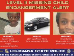 Police searching for two missing children in Louisiana