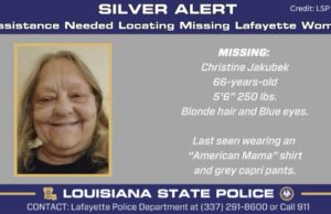Police searching for missing woman in Louisiana