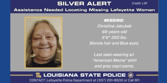 Police searching for missing woman in Louisiana