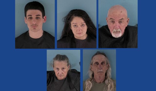 Five people arrested following drug bust in Florida
