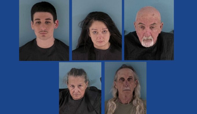 Five people arrested following drug bust in Florida