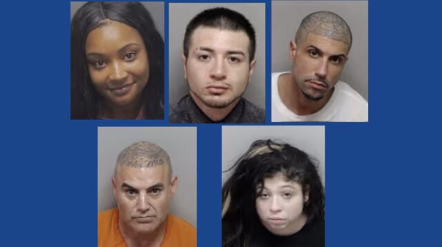 Five people arrested for identity and mail theft in Texas