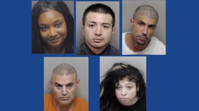 Five people arrested for identity and mail theft in Texas