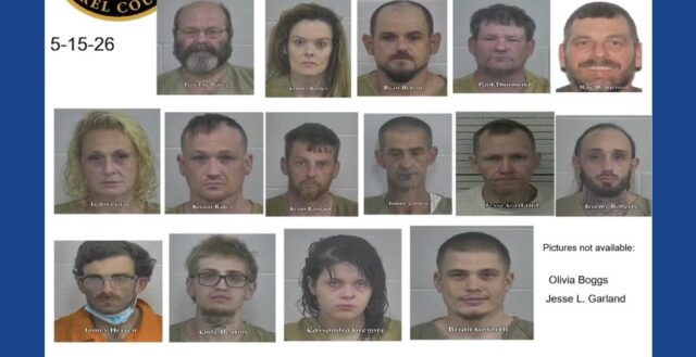 17 people arrested following drug bust in Kentucky
