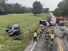 One person dead, three injured following vehicle crash in Ohio