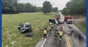 One person dead, three injured following vehicle crash in Ohio