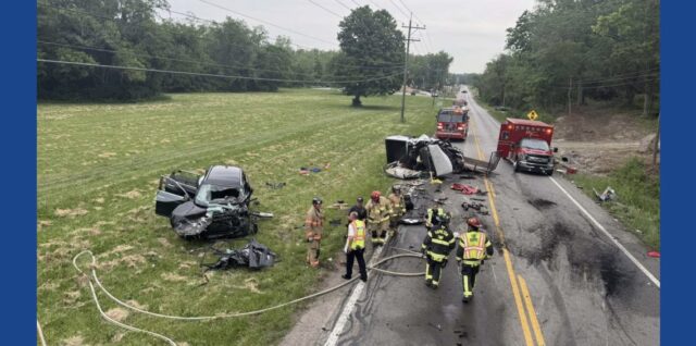 One person dead, three injured following vehicle crash in Ohio