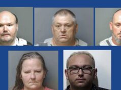 Five people arrested following drug bust in Kentucky