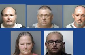 Five people arrested following drug bust in Kentucky