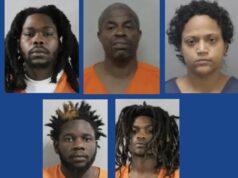 Five people arrested following large drug bust in Florida