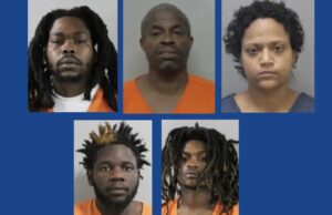 Five people arrested following large drug bust in Florida