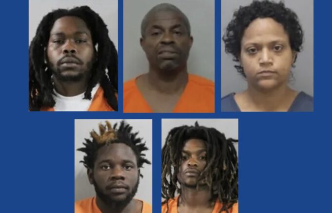 Five people arrested following large drug bust in Florida
