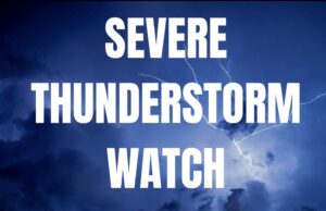 Severe Thunderstorm Watch issued for parts of Pennsylvania