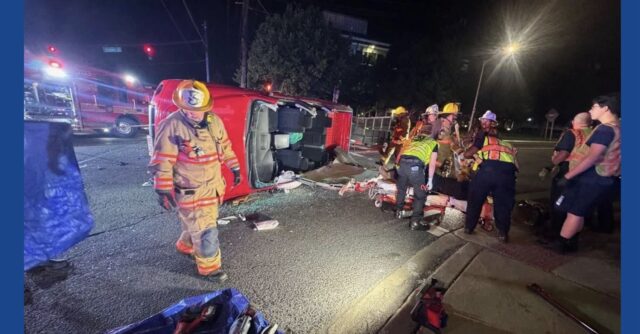 Two people injured following vehicle crash in Maryland