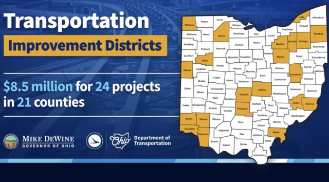 Ohio awards $8.5 million for transportation projects to support economic development