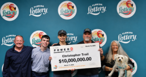 $10 million Powerball ticket winner claimed in Florida