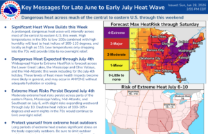 Heat Advisories, Extreme Heat Warnings issued across multiple states as dangerous heat wave expands