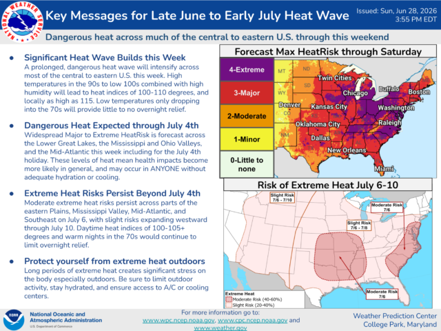 Heat Advisories, Extreme Heat Warnings issued across multiple states as dangerous heat wave expands