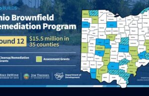 Ohio awards $15.5 million in Brownfield grants for redevelopment projects across 35 counties